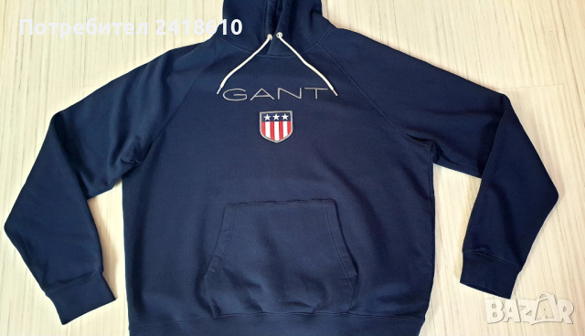 GANT Shield Hoodie Mens Size 4-  5XL НОВО! ОРИГИНАЛ! Мъжки Суичер!, снимка 10 - Суичъри - 53131049