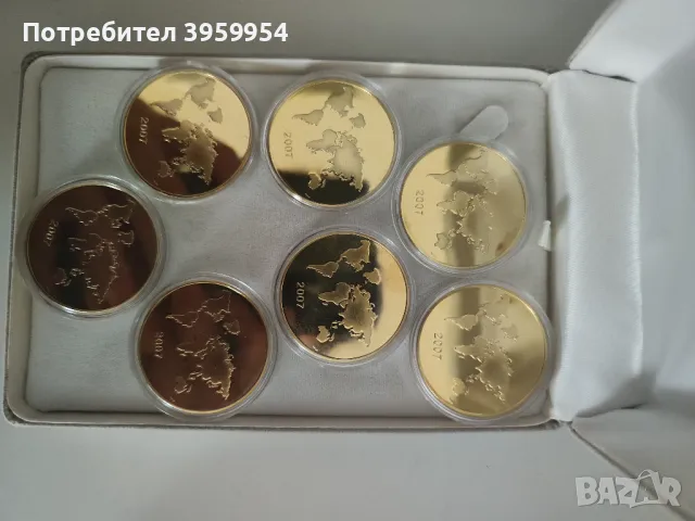 Монети 7 Wonders of the World, снимка 2 - Колекции - 48077783