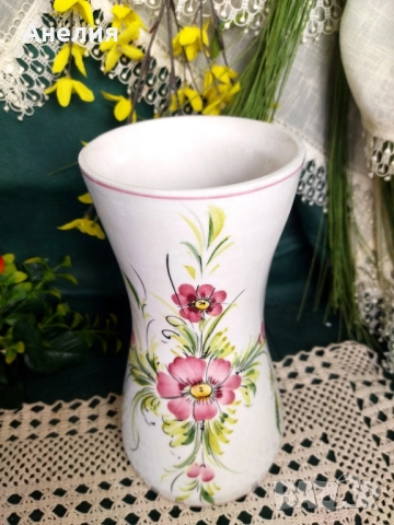 Ваза с цветя от Португалия , снимка 2 - Вази - 51829131