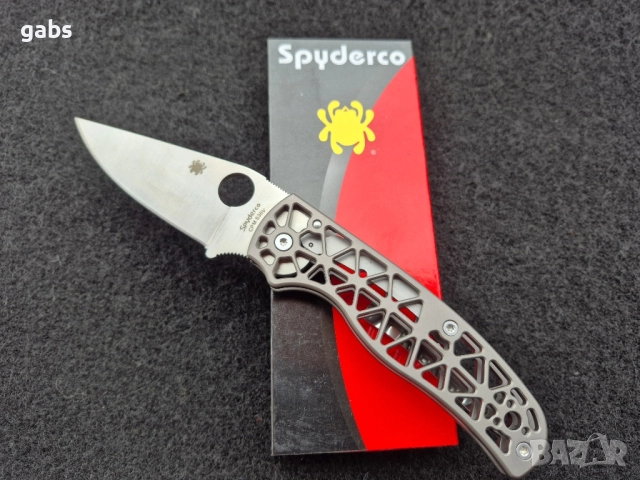 Сгъваем нож Spyderco Edgerati С266, снимка 3 - Ножове - 52213794