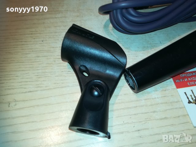 dynacord-profi mic с кабел и държач 2003211732, снимка 12 - Микрофони - 32238494