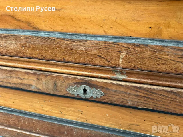 8447 шкаф / скрин с 4 чекмеджета от масивно дърво ( дърворезба ) 50/115см -цена 109  лв tm -90см вис, снимка 4 - Шкафове - 49081528