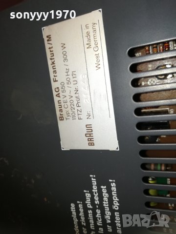 braun germany 2603211811, снимка 15 - Ресийвъри, усилватели, смесителни пултове - 32315456