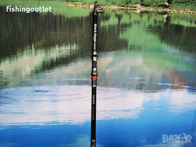  Универсален рибарски телескоп за плувка и дъно Black Hawk 2.7 до 3.6мт