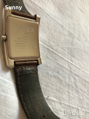 Швейцарски Ръчен часовник Марка ALFEX Мъжки часовници, снимка 4 - Мъжки - 30808776