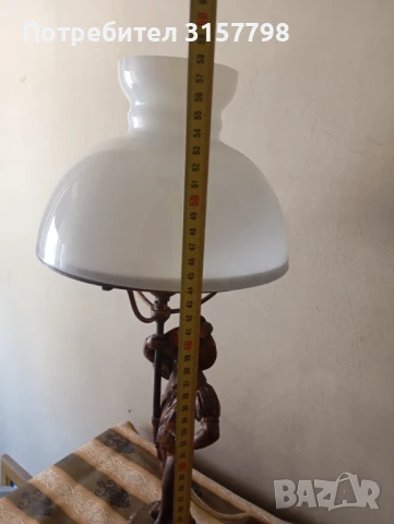 Винтидж настолна лампа, снимка 5 - Настолни лампи - 51170165