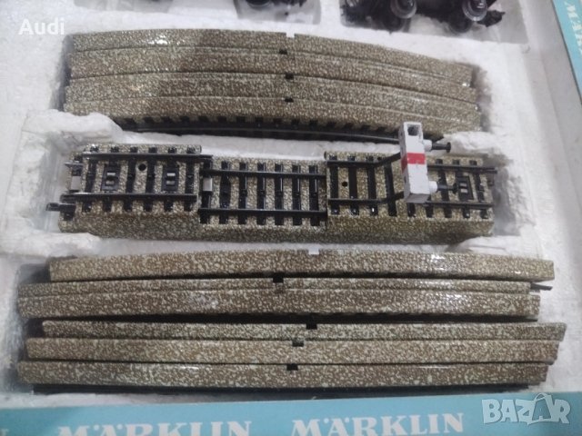 Предлагам  на вашето внимание детско колекционерско  влакче Marklin 2973, състоящо се от локомотив и, снимка 8 - Конструктори - 43453474