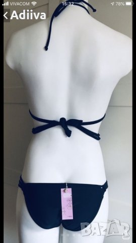 Черен цял бански на гръцкия бранд MED, снимка 2 - Бански костюми - 28181840