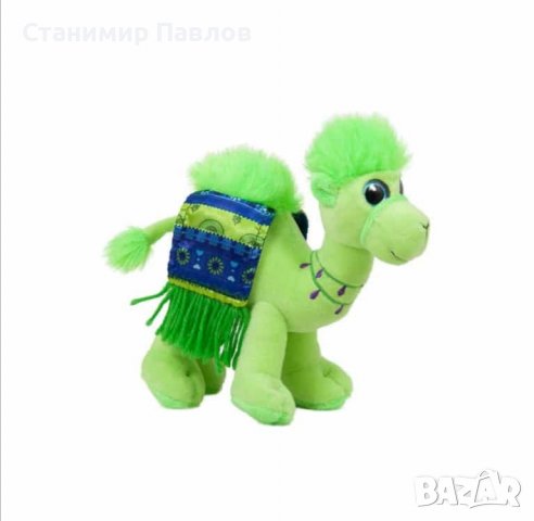 Плюшена камила със шарено седло, снимка 3 - Плюшени играчки - 37045050