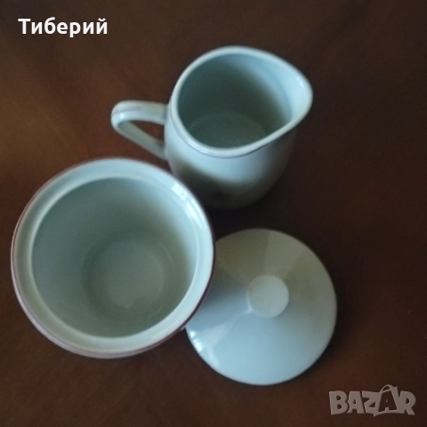 Порцеланова захарница/латиера, снимка 4 - Декорация за дома - 52182958