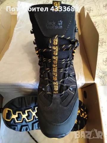 Боти. Джак Волвскин. Горетекс естествена кожа , снимка 3 - Спортни обувки - 48416178
