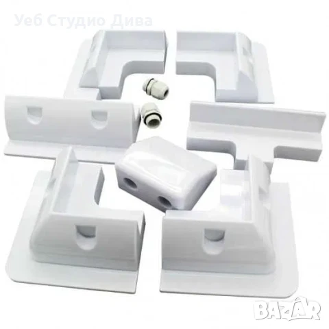 Монтажен комплект за соларен панел за кемпер/каравана 7 елемента