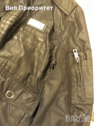 Мъжко черно марково яке стилен бранд, снимка 6 - Якета - 35206364