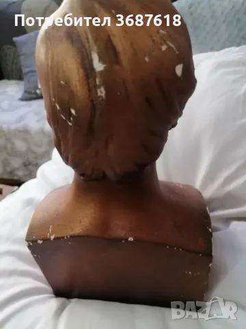 Бюст на историческа личност, снимка 5 - Антикварни и старинни предмети - 49085993