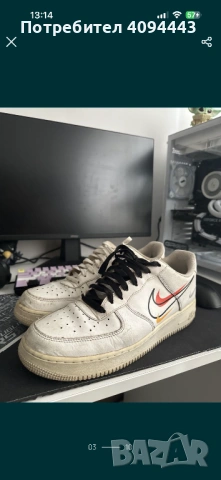 Обувки Nike Jordan 4, Air force 1, снимка 5 - Маратонки - 53575482