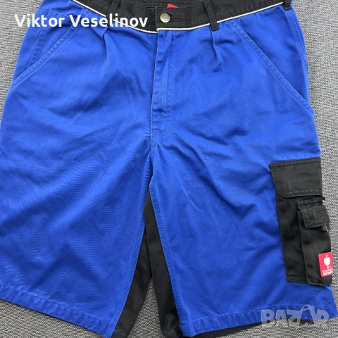 Engelbert Strauss Работни Мъжки Къси Панталони Размер 50 Сини