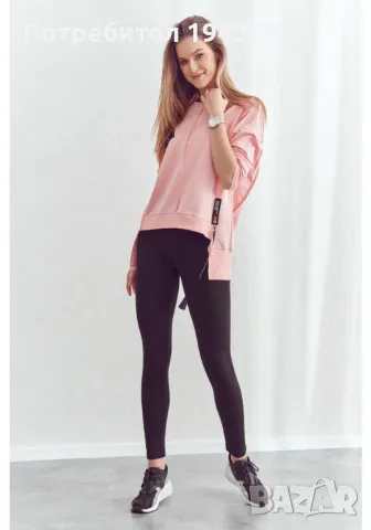 Дамски комплект в цвят пудра FI692 FASARDI