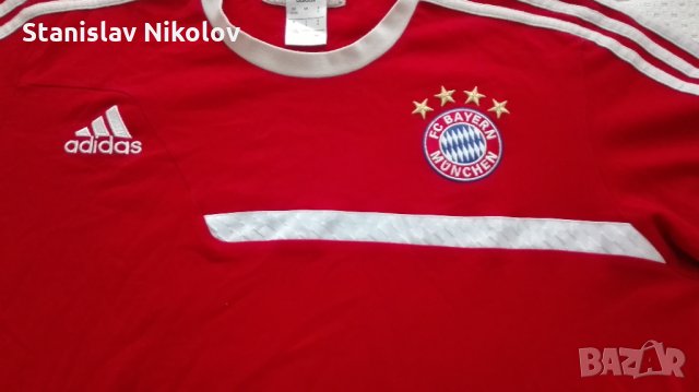Тениска Adidas FC Bayern Munich 06/13, размер L/XL, снимка 2 - Футбол - 32783825