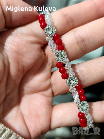 Гривна със червен Яспис 