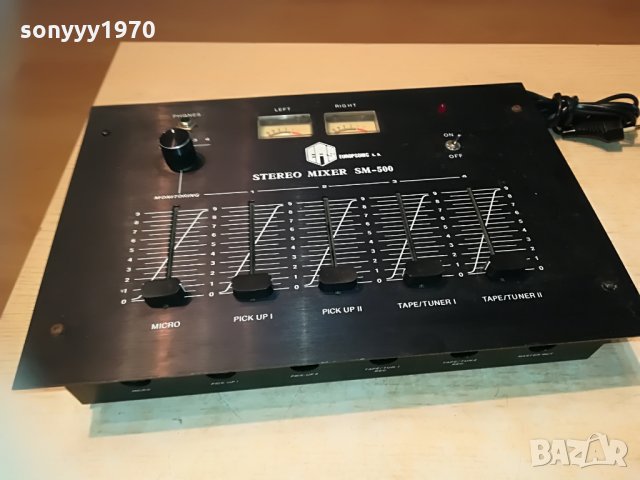 STEREO MIXER-внос от франция 0206211120, снимка 9 - Ресийвъри, усилватели, смесителни пултове - 33078267