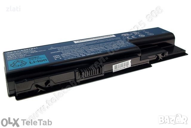 Батерия 5200mah за лаптоп Acer Aspire 5310,5315,5710,5720,5920,6930 77, снимка 2 - Батерии за лаптопи - 39073751