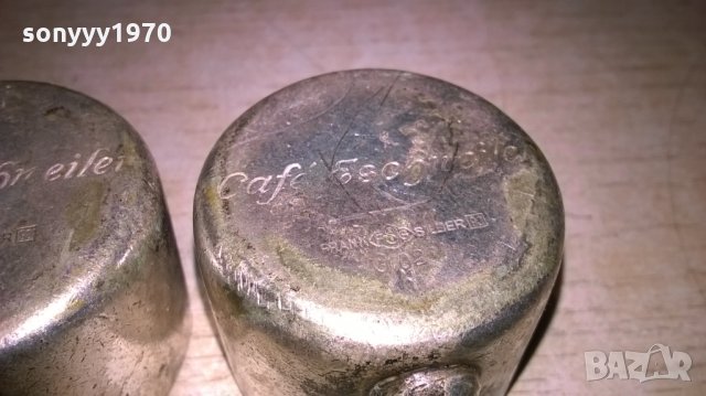 посребрени малки канички за сметана/мляко-внос швеицария, снимка 5 - Колекции - 27194492