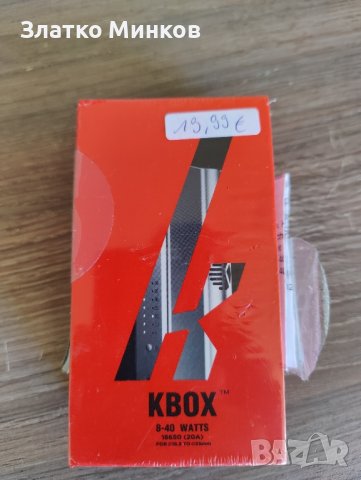 Vape kit  Kanger KBox 40W Вейп, снимка 1 - Вейп без пълнители - 43375963