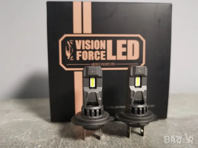 Лед крушки Н1 Н3 Н7 НВ3 НВ4 Н11 Н13 - 12V , 27W, 5600LM, снимка 4 - Аксесоари и консумативи - 49093784
