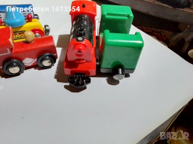 Дървено влакче, снимка 5 - Влакчета, самолети, хеликоптери - 52505887