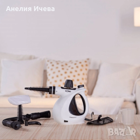 Парочистачка Solac Steam Jet , снимка 3 - Парочистачки и Водоструйки - 51540452