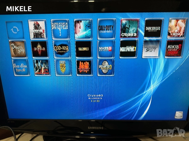 PlayStation 3 Slim 500GB Хакнат CFW, снимка 3 - PlayStation конзоли - 52900494