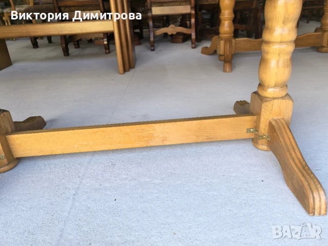 Разтегателна трапезна маса 3,60 м. , снимка 5 - Маси - 50508891