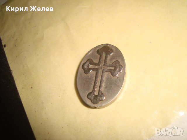 МЕТАЛНО СРЕБРИСТО КРЪСТЧЕ 21071, снимка 5 - Други - 32659501