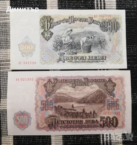 Лот банкноти "НРБ 1951+" - нециркулирали (UNC), снимка 8 - Нумизматика и бонистика - 52060732