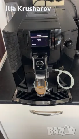 Кафемашина Jura E60 PianoBlack, снимка 5 - Кафемашини - 48927424