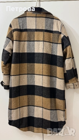 Вълнено палто, снимка 3 - Палта, манта - 53306673