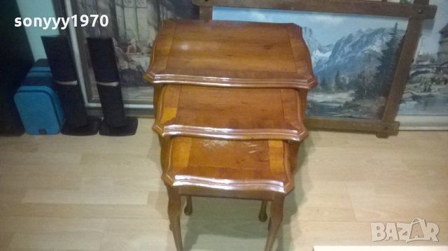 АНТИЧНИ МАСИЧКИ-ВНОС АНГЛИЯ-54Х54Х43СМ, снимка 3 - Антикварни и старинни предмети - 27961574