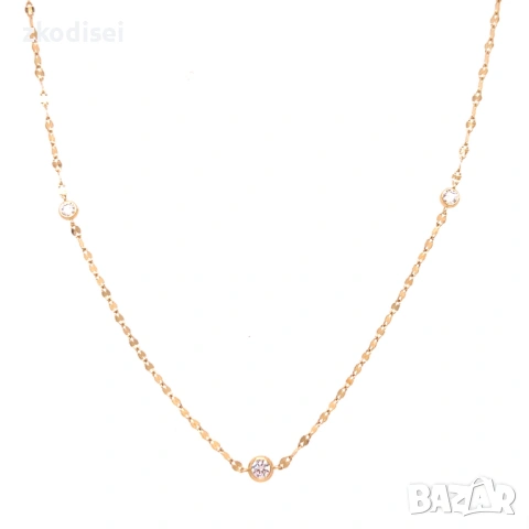 Златно колие 1,45гр. 44,0см. 14кр. проба:585 модел:36912-1