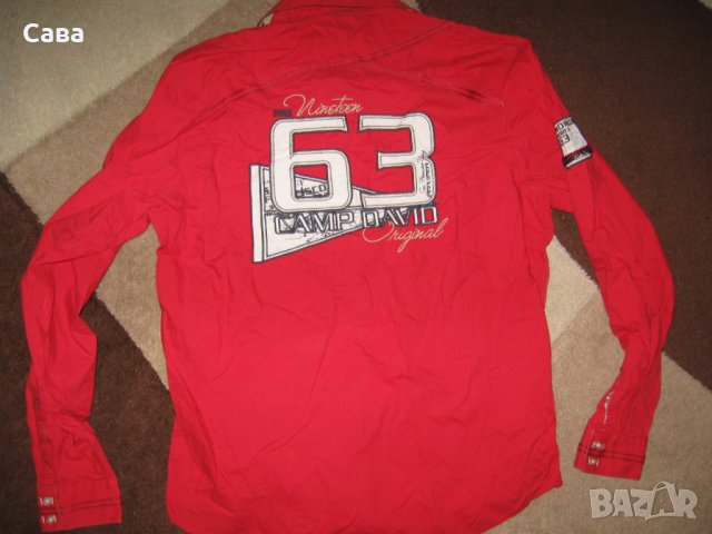 Риза CAMP DAVID   мъжки,Л, снимка 3 - Ризи - 33228718