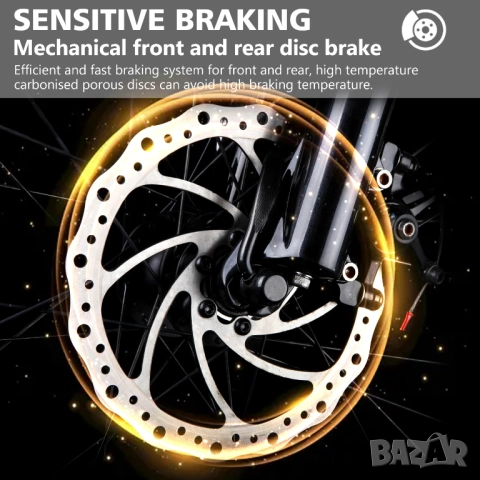 Електрически велосипед/колело VIPCOO VM6 750W 18.2AH, снимка 5 - Велосипеди - 52314524