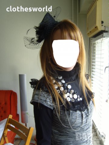 Красива яка в готик стил ръчна изработка, снимка 12 - Други - 16362772