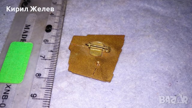 За УДАРЕН ТРУД Стара РЯДКА ЕМАЙЛИРАНА БРОНЗОВА СОЦ НРБ КОЛЕКЦИОНЕРСКА ЗНАЧКА 33497, снимка 2 - Колекции - 38970075