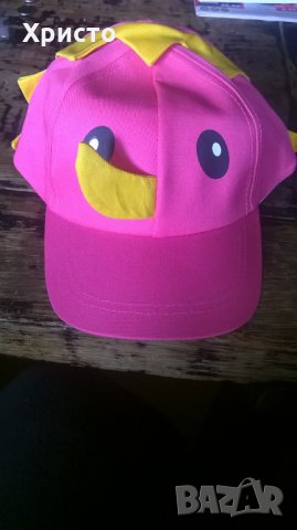 шапка детска с козирка 100% памук AZO FREE пате и куче