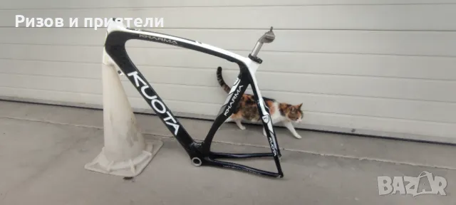 KUOTA Карбонова италианска шосейна рамка, снимка 13 - Части за велосипеди - 49168095
