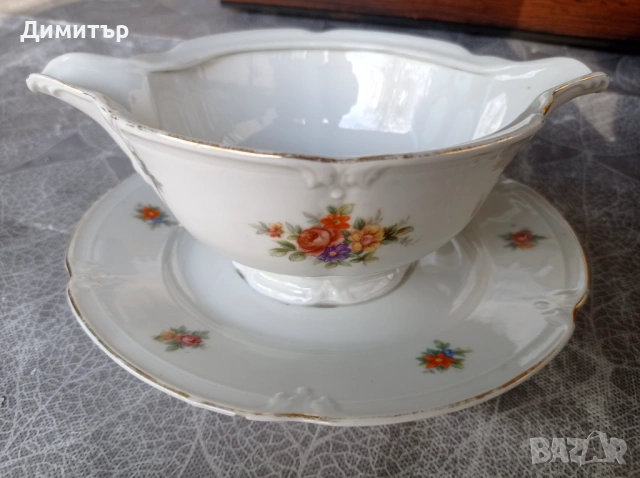 Порцелан посуда супник сосиера плато чиния, снимка 3 - Прибори за хранене, готвене и сервиране - 53366717