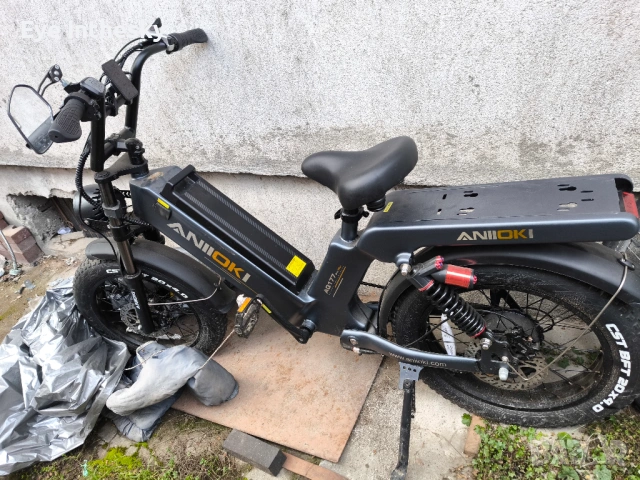  ebike ANIIoki AQ177 170км с едно зареждане? , снимка 3 - Велосипеди - 53456111