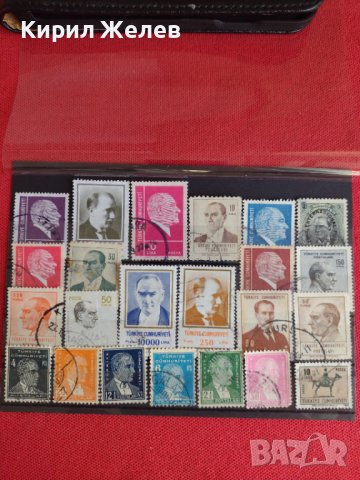 Пощенски марки Известни личности ПРЕЗИДЕНТИ ПОЩА ТУРЦИЯ МНОГО РЕДКИ ЗА КОЛЕКЦИЯ - 21064