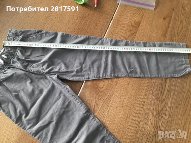 Сиви детски панталони на американския бранд Carter’s, размер 8