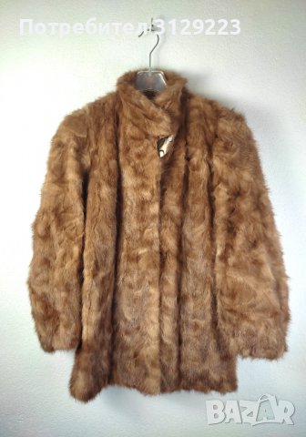 vintage fur coat XL
