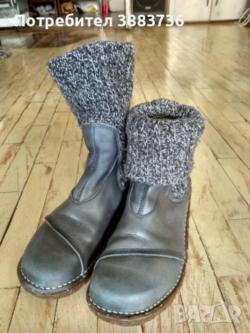 Боти / ботуши НатураЛиста,ест.кожа, снимка 6 - Дамски боти - 52547289